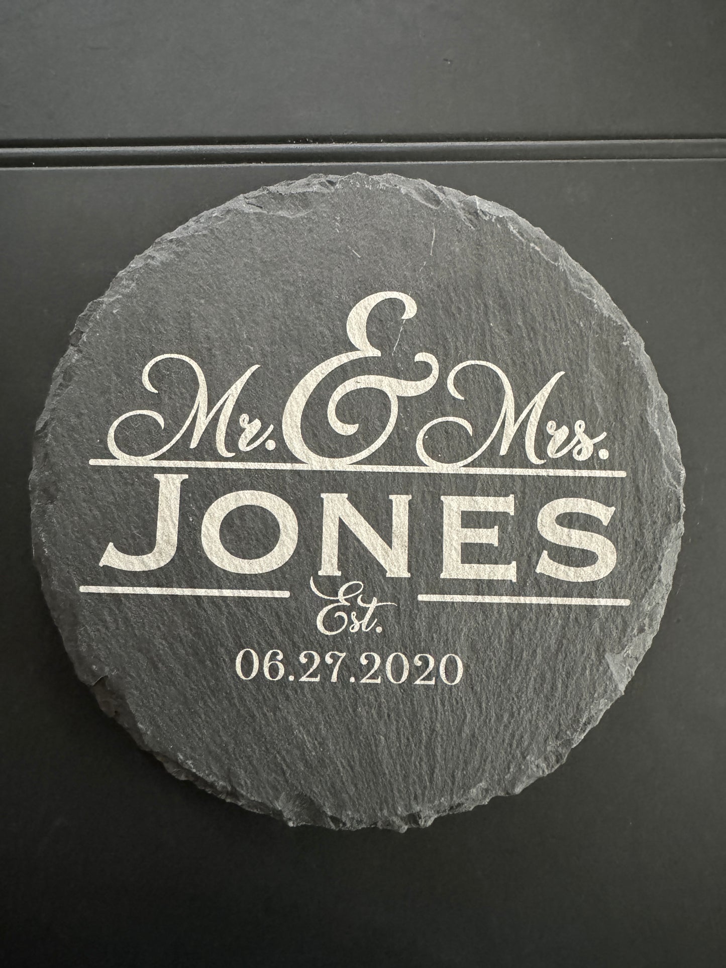 Slate Coaster (Personalized)