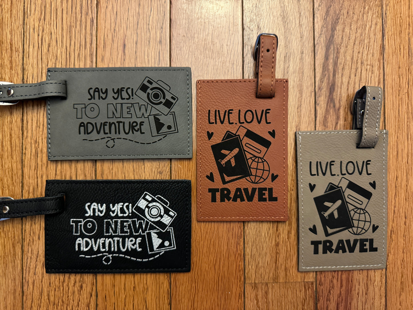 Personalized Engraved Luggage Tag