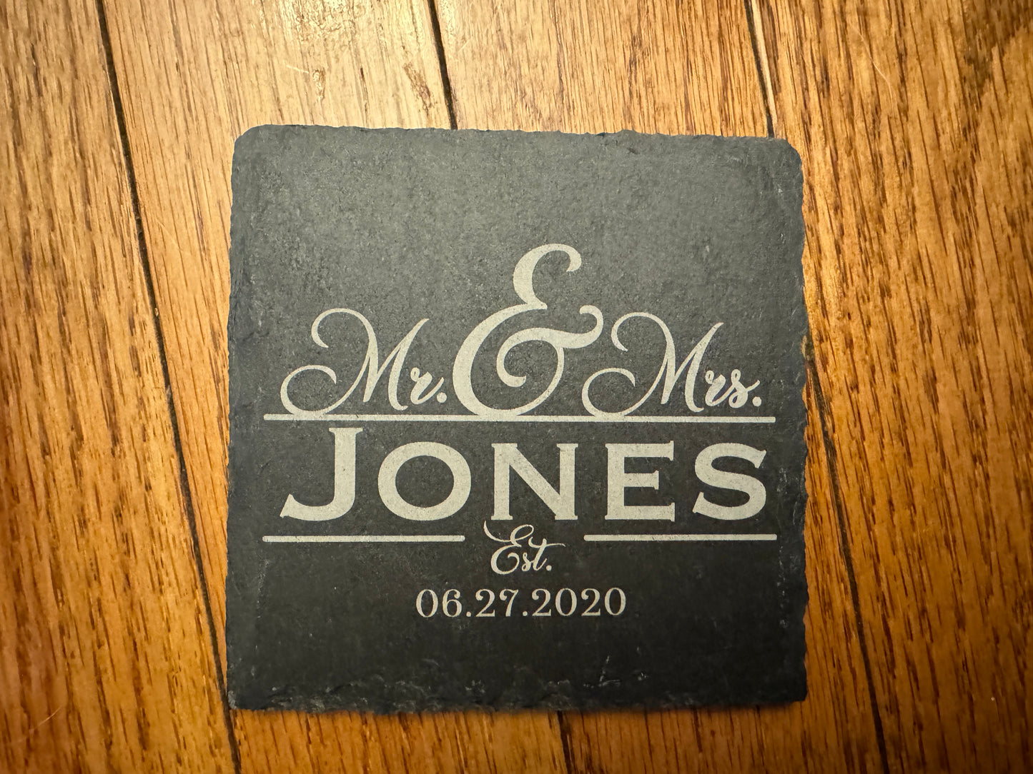 Slate Coaster (Personalized)