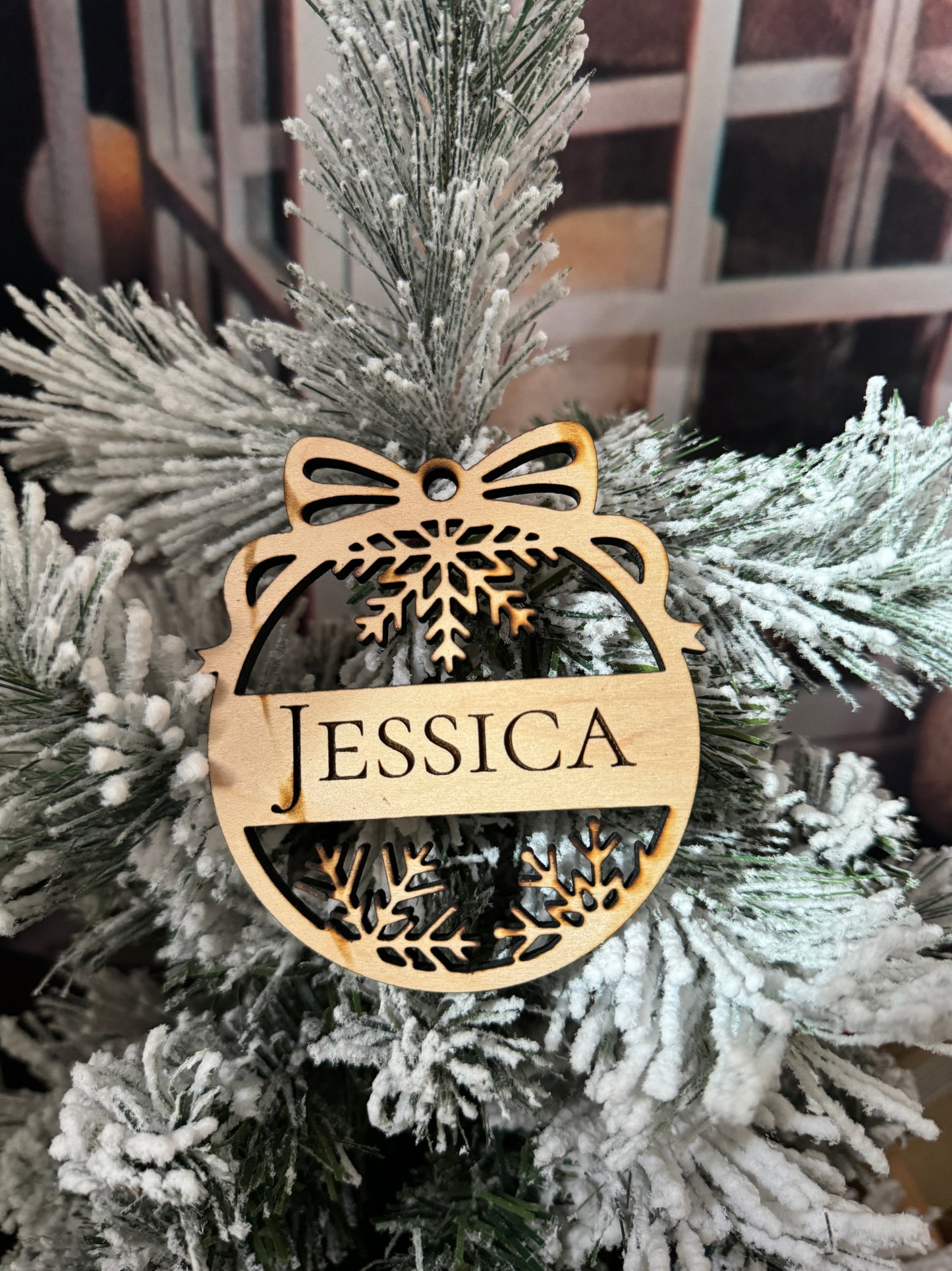 Name Christmas Ornaments