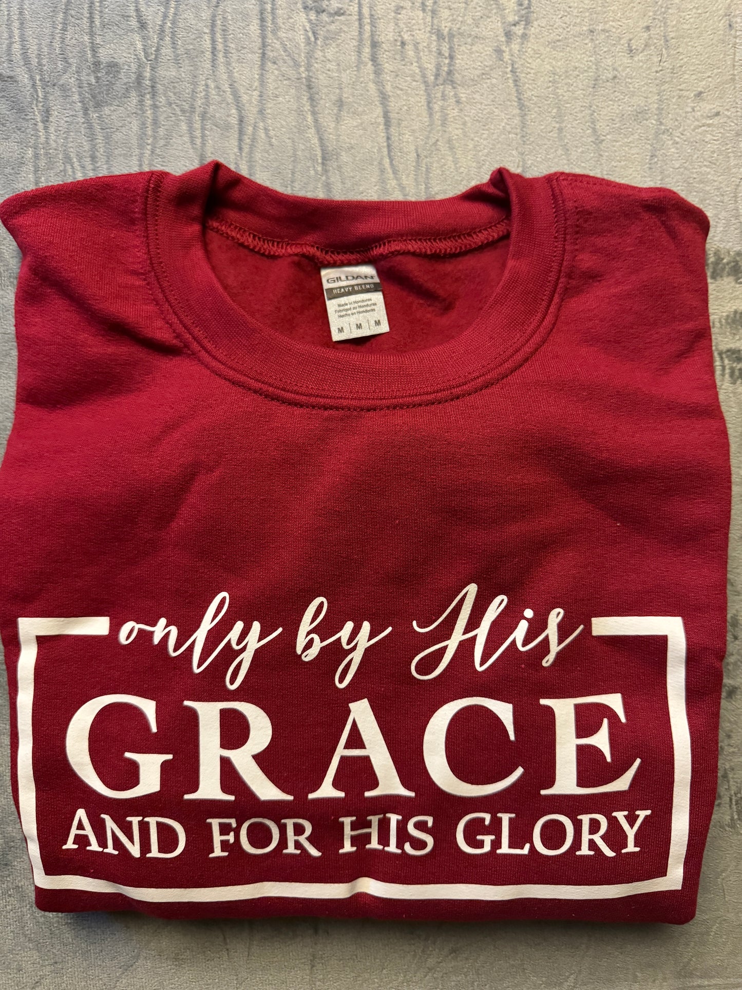 By His Grace Crew Sweatshirt/Hoodie