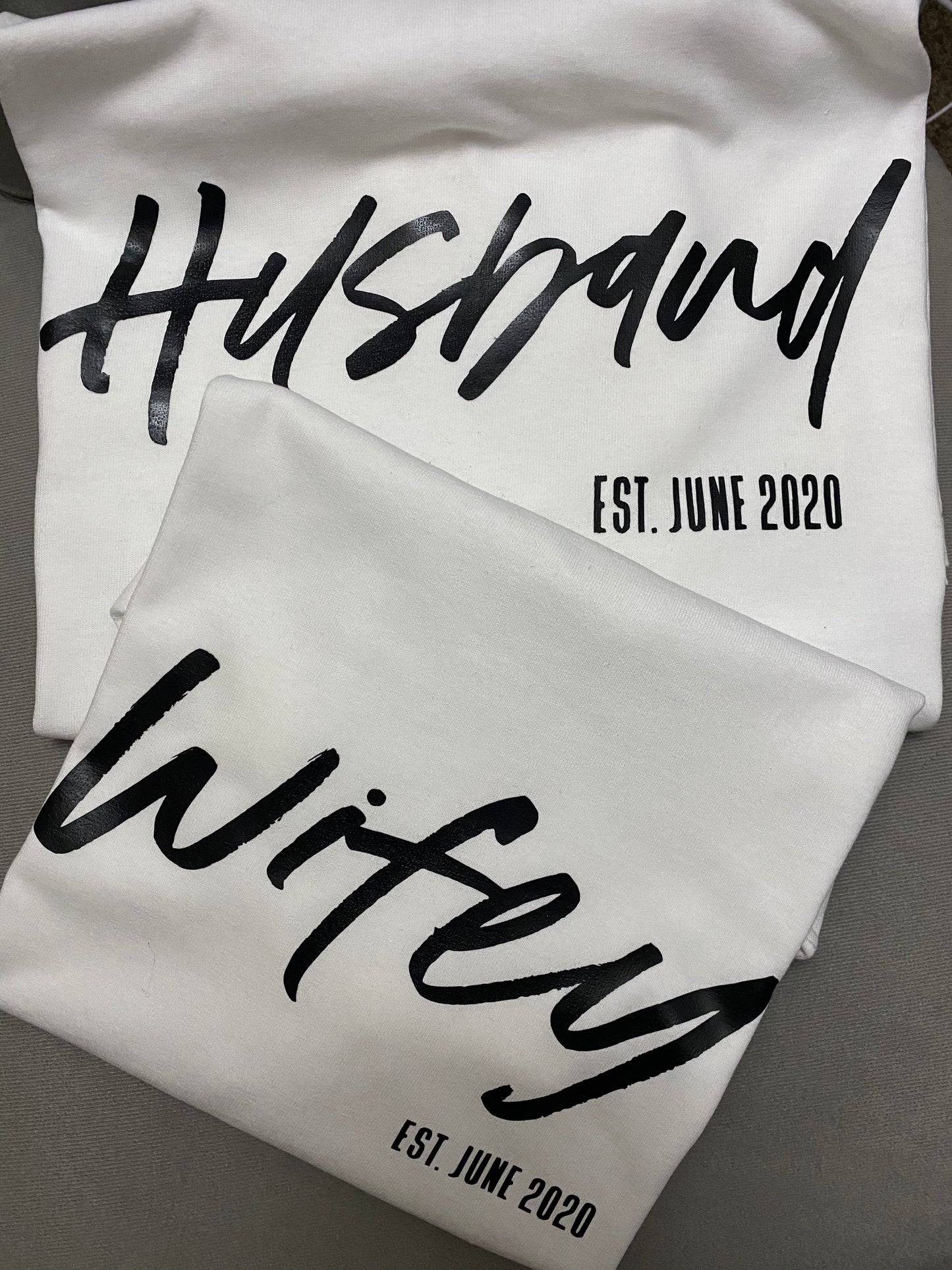 Husband/Wifey Est Tee