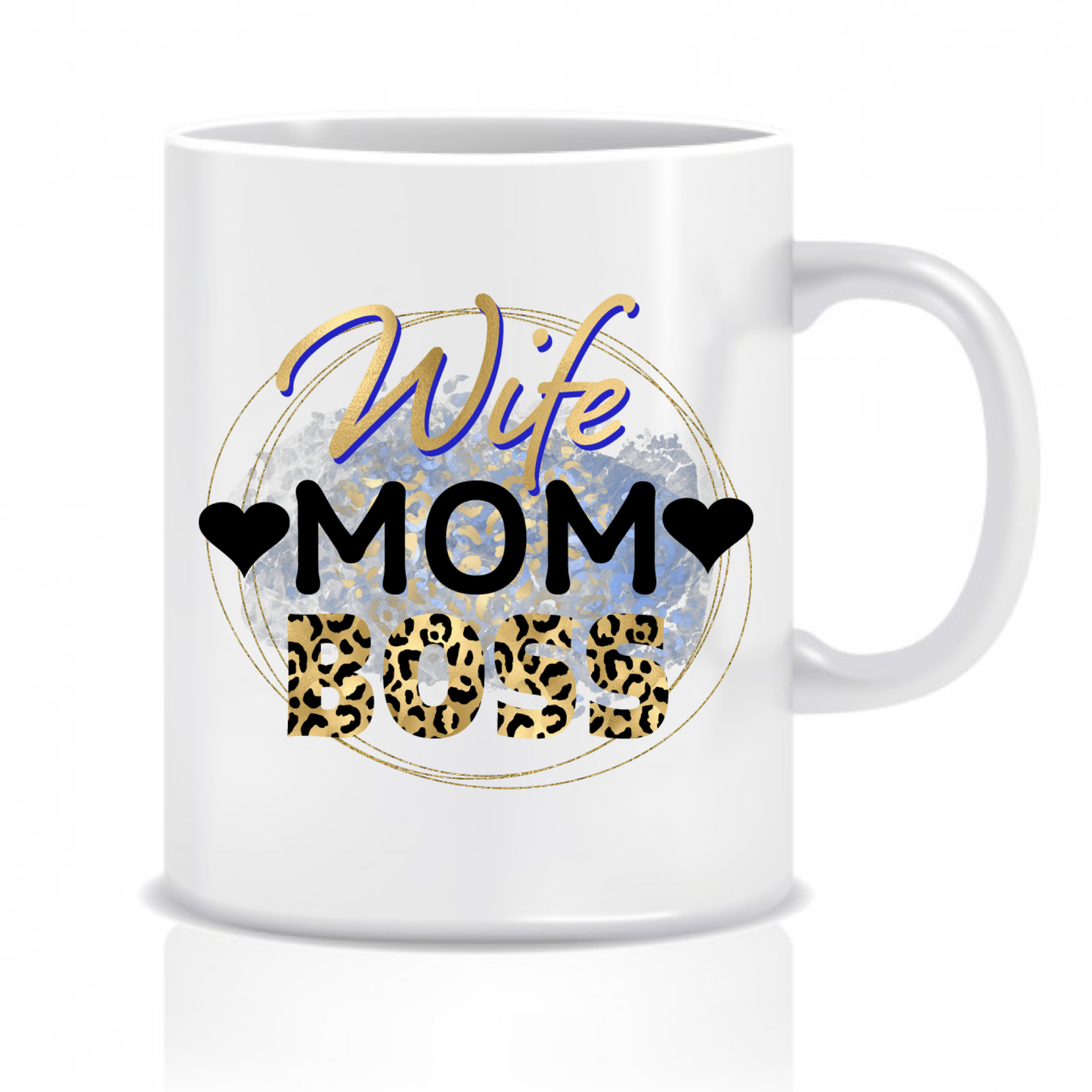 Wife Mom Boss Mug