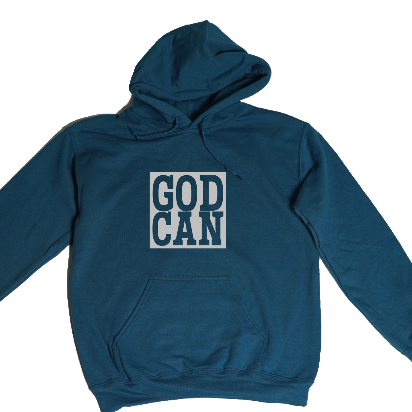 God Can Reflective Block Crew Sweatshirt/Hoodie