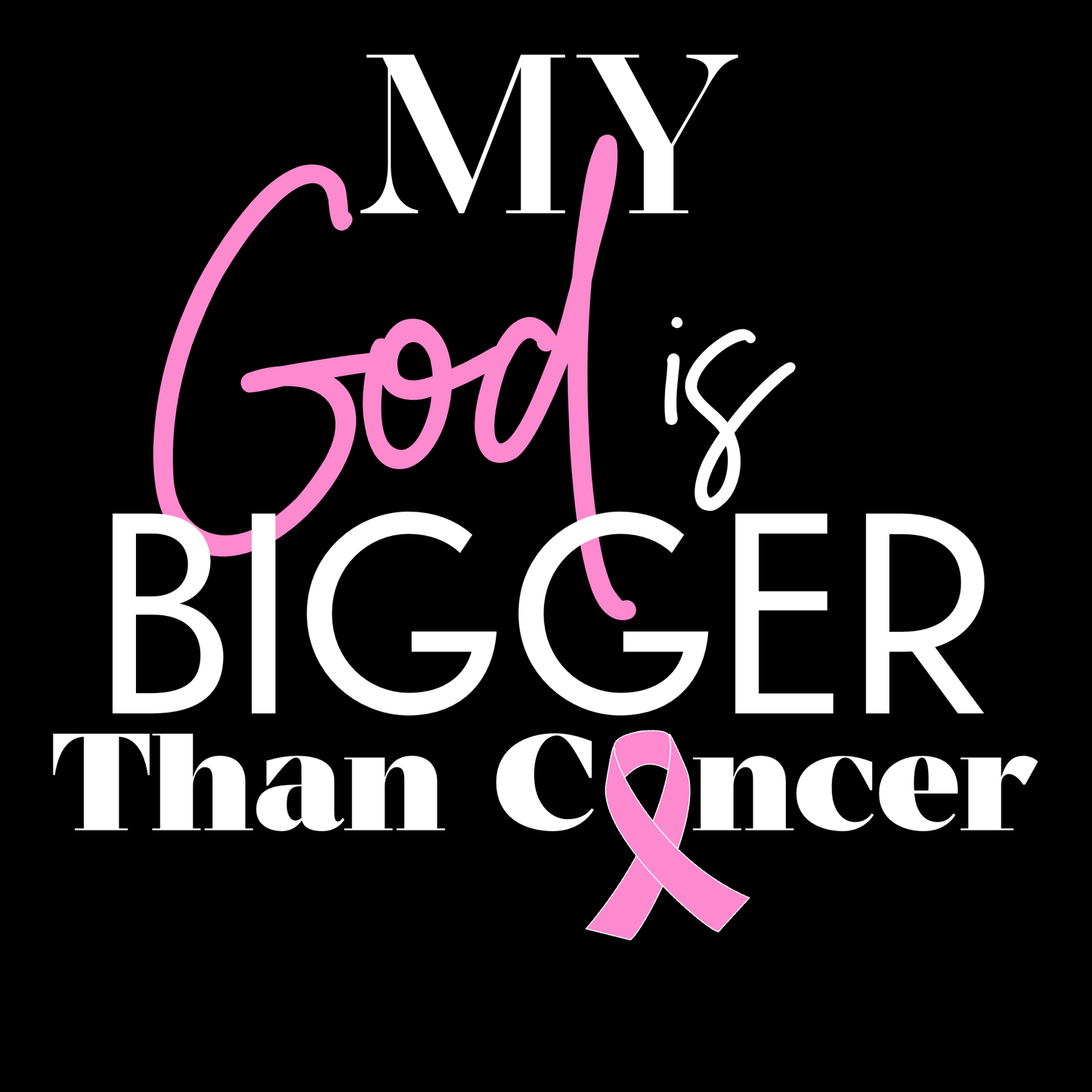 My God Is Bigger Tee