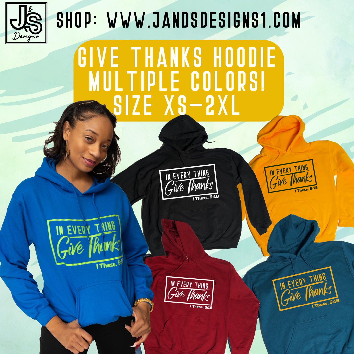 Give Thanks Crew Sweatshirt/Hoodie