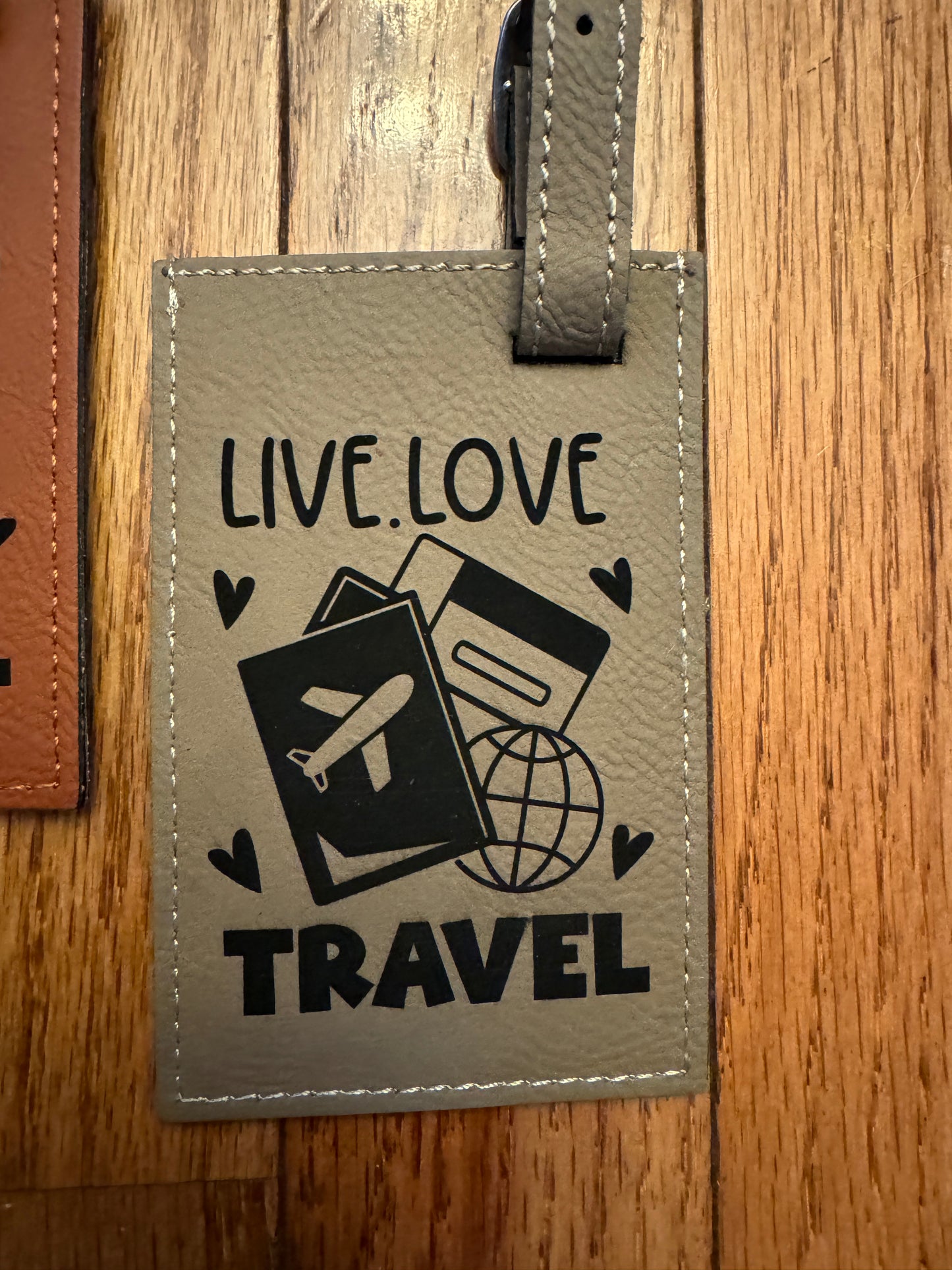 Personalized Engraved Luggage Tag