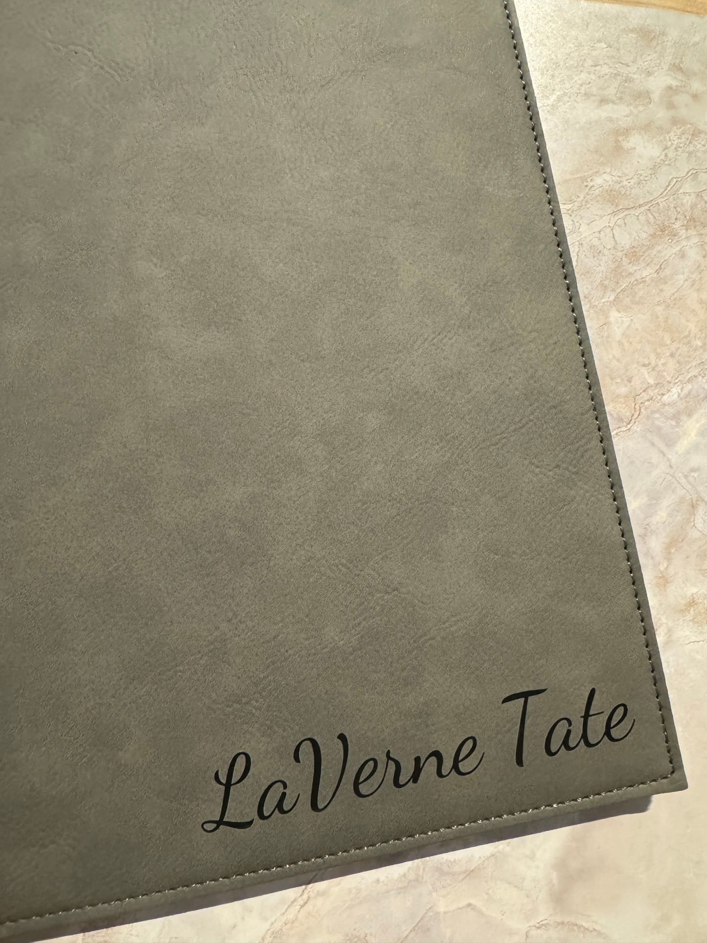 Personalized Engraved Portfolio