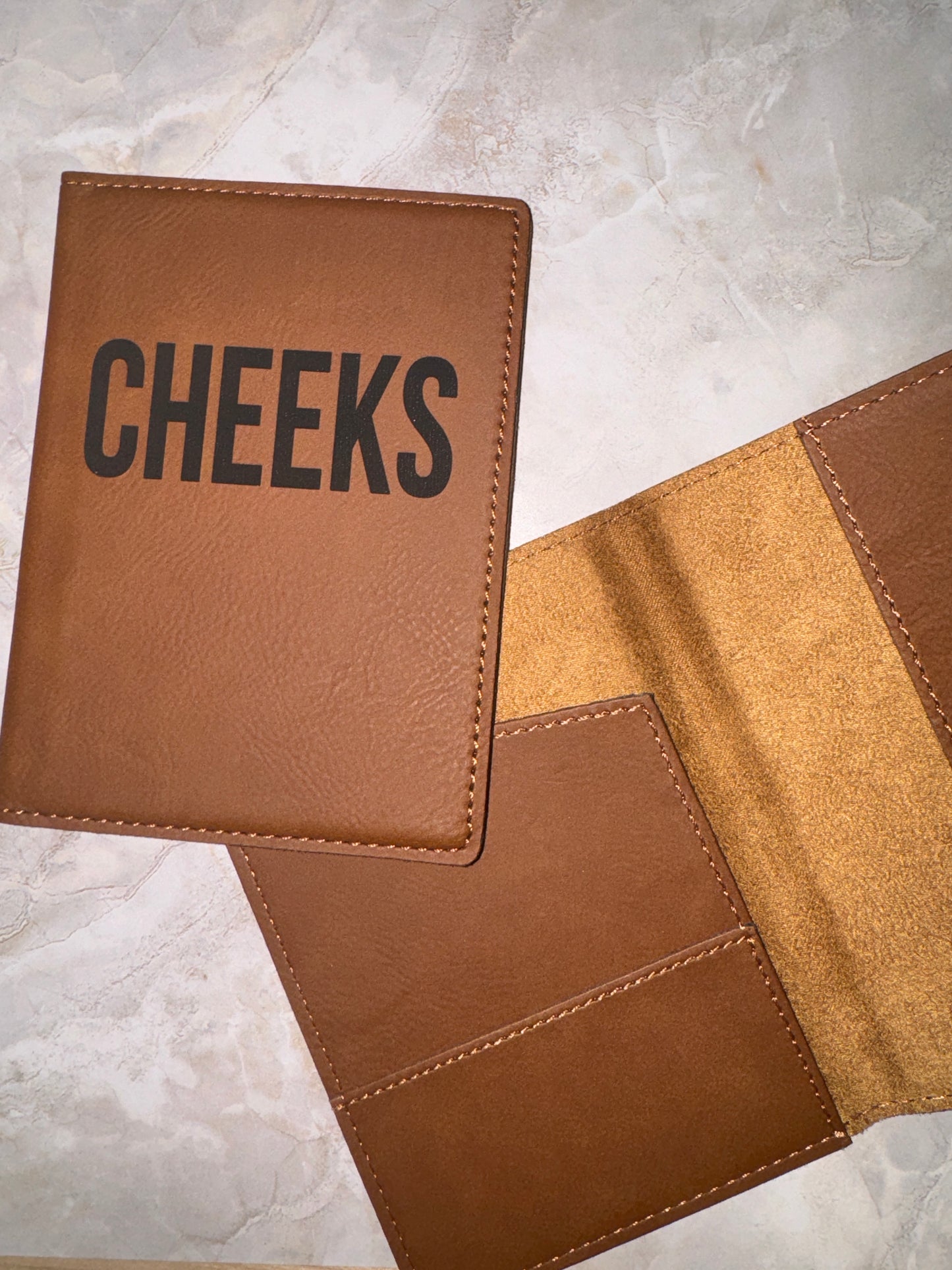 Personalized Engraved Passport Cover