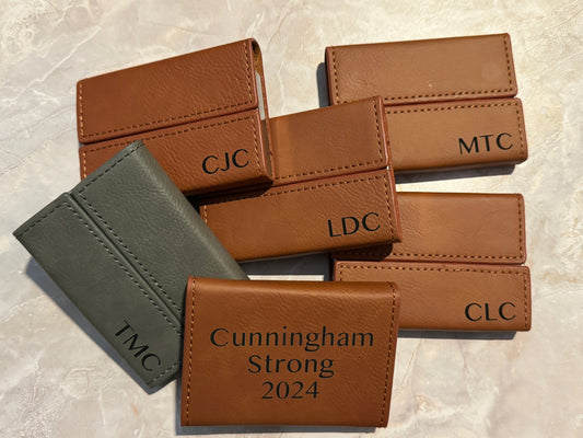 Personalized Business Card Holder