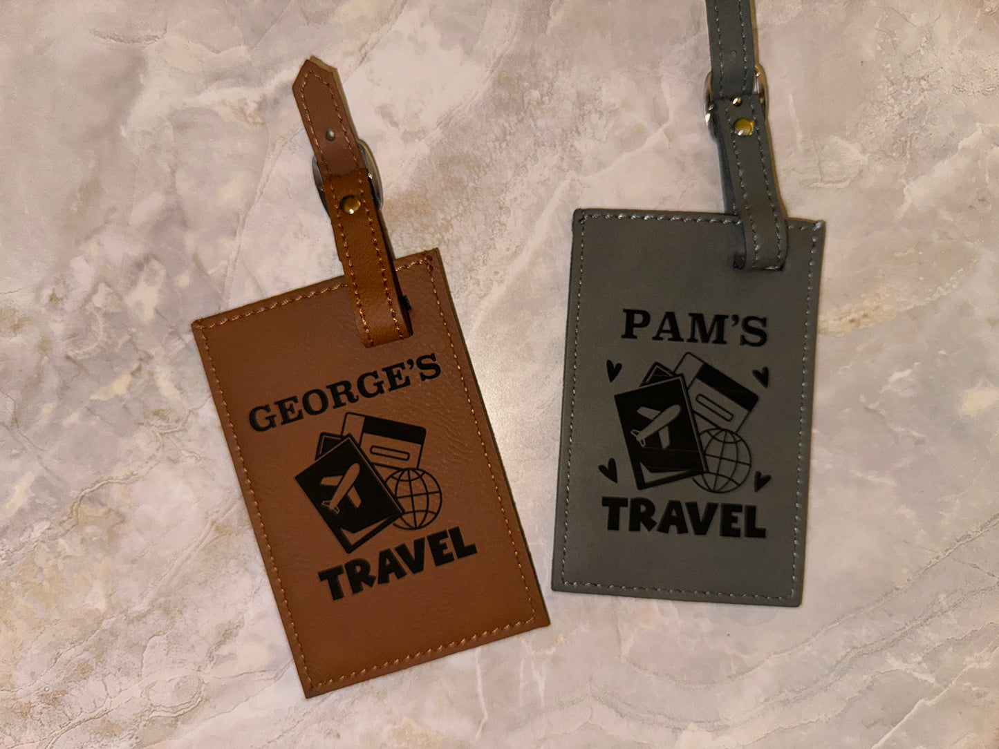 Personalized Engraved Luggage Tag