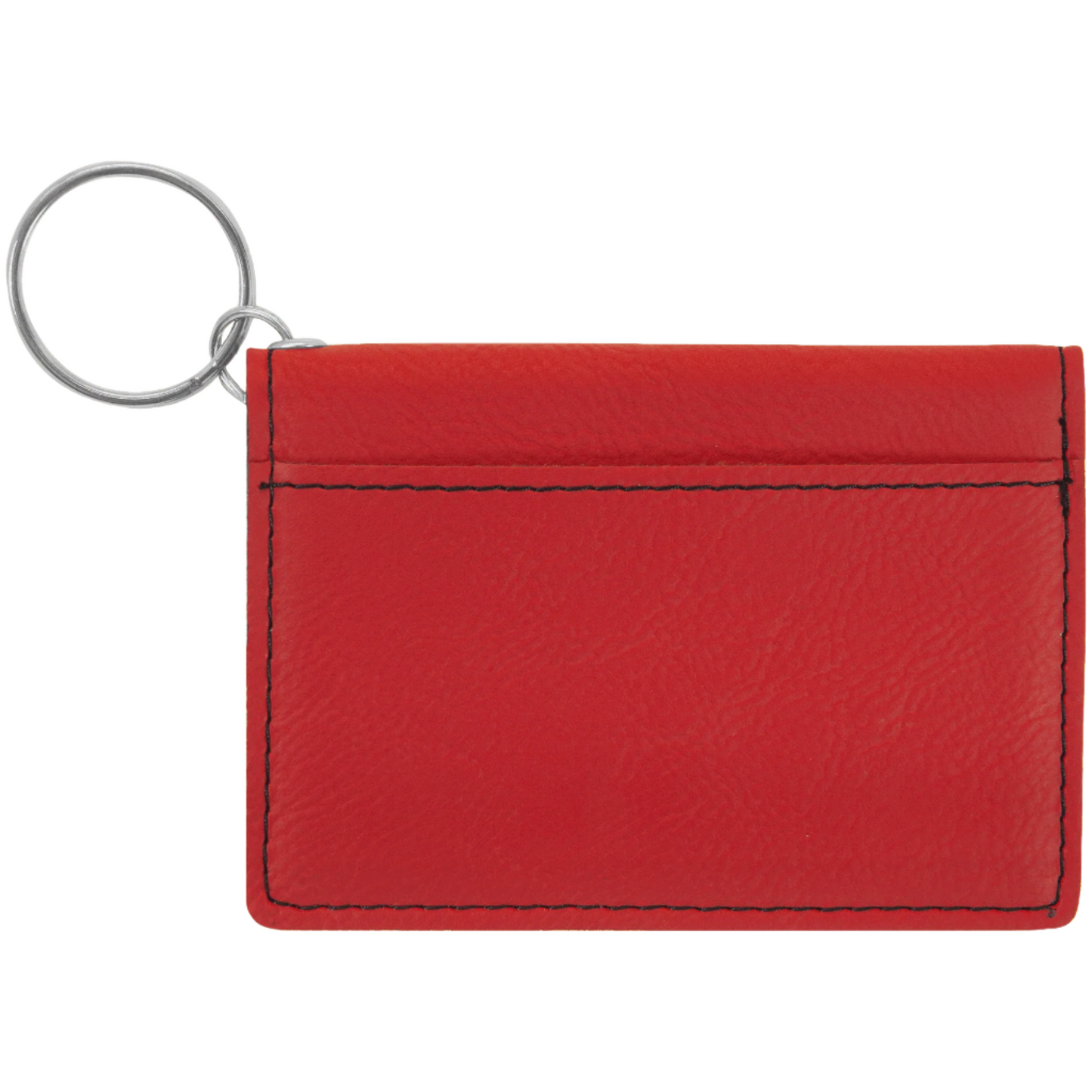 Personalized Keychain ID Holder