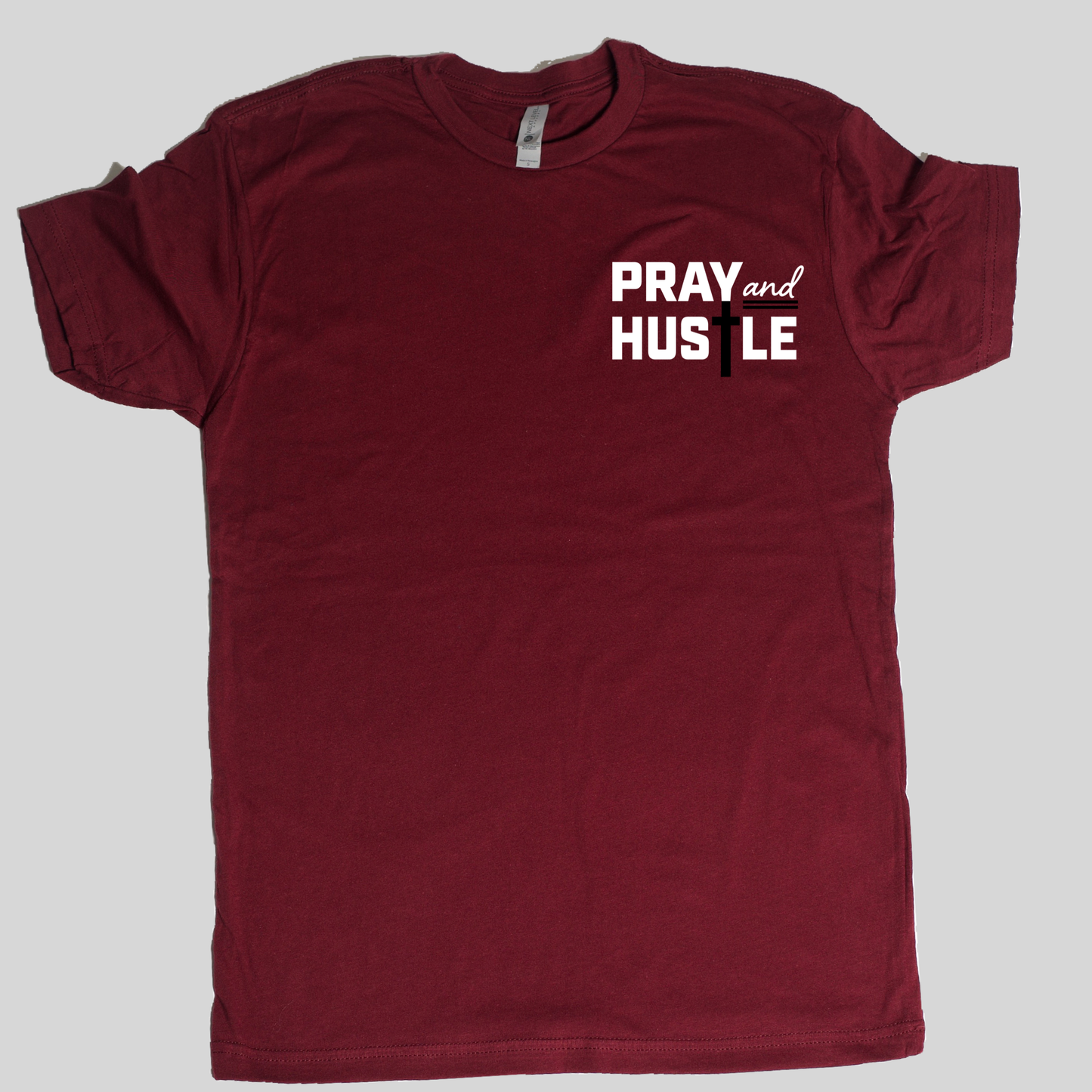 Pray and Hustle (Pocket Design) Tee