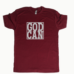 God Can Reflective Block Tee