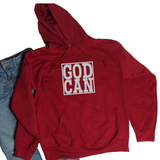 God Can Reflective Crew Sweatshirt/Hoodie