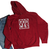 God Can Reflective Block Crew Sweatshirt/Hoodie