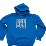 God Can Reflective Block Crew Sweatshirt/Hoodie