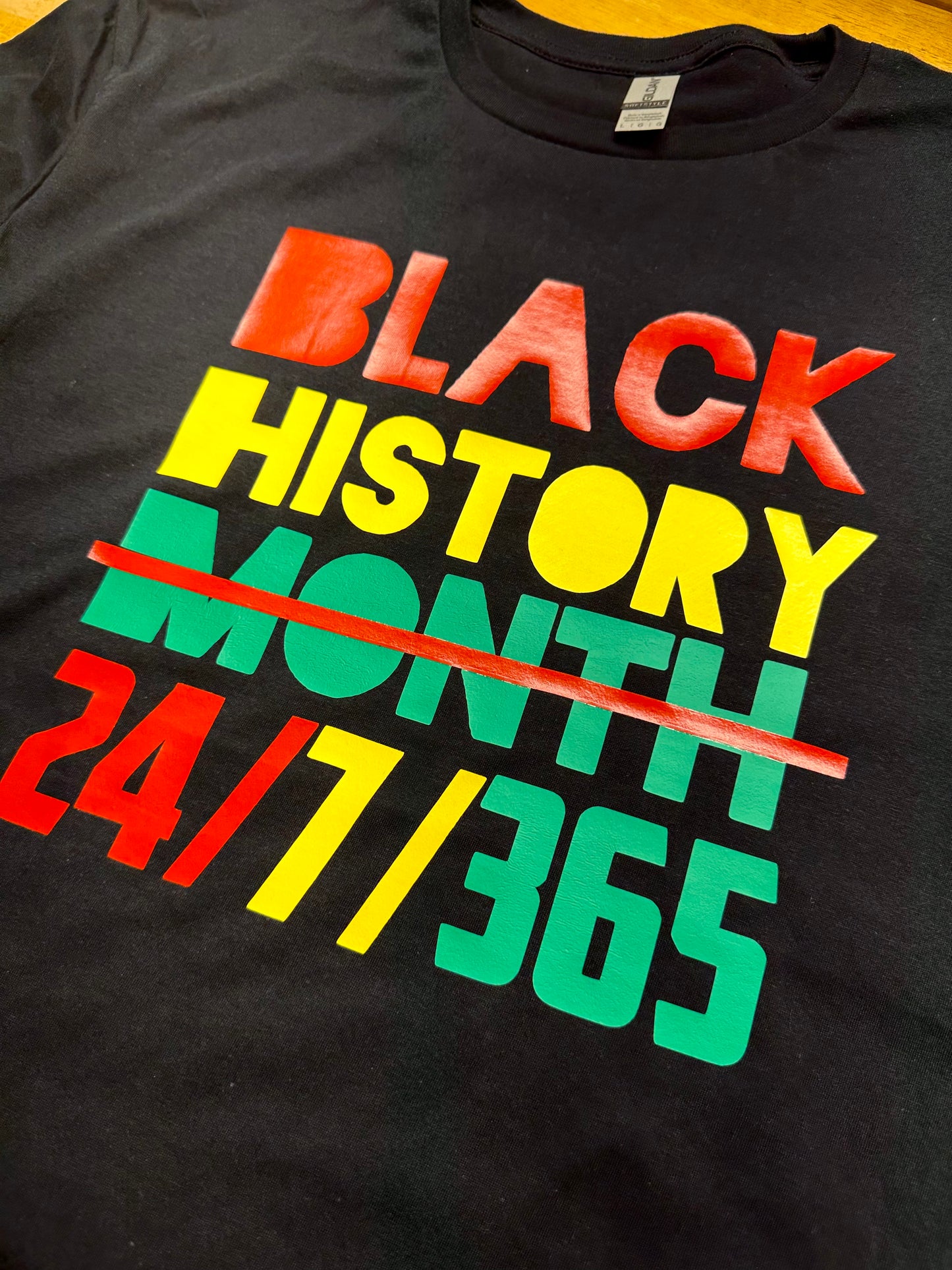 Black History 24/7/365 Tee
