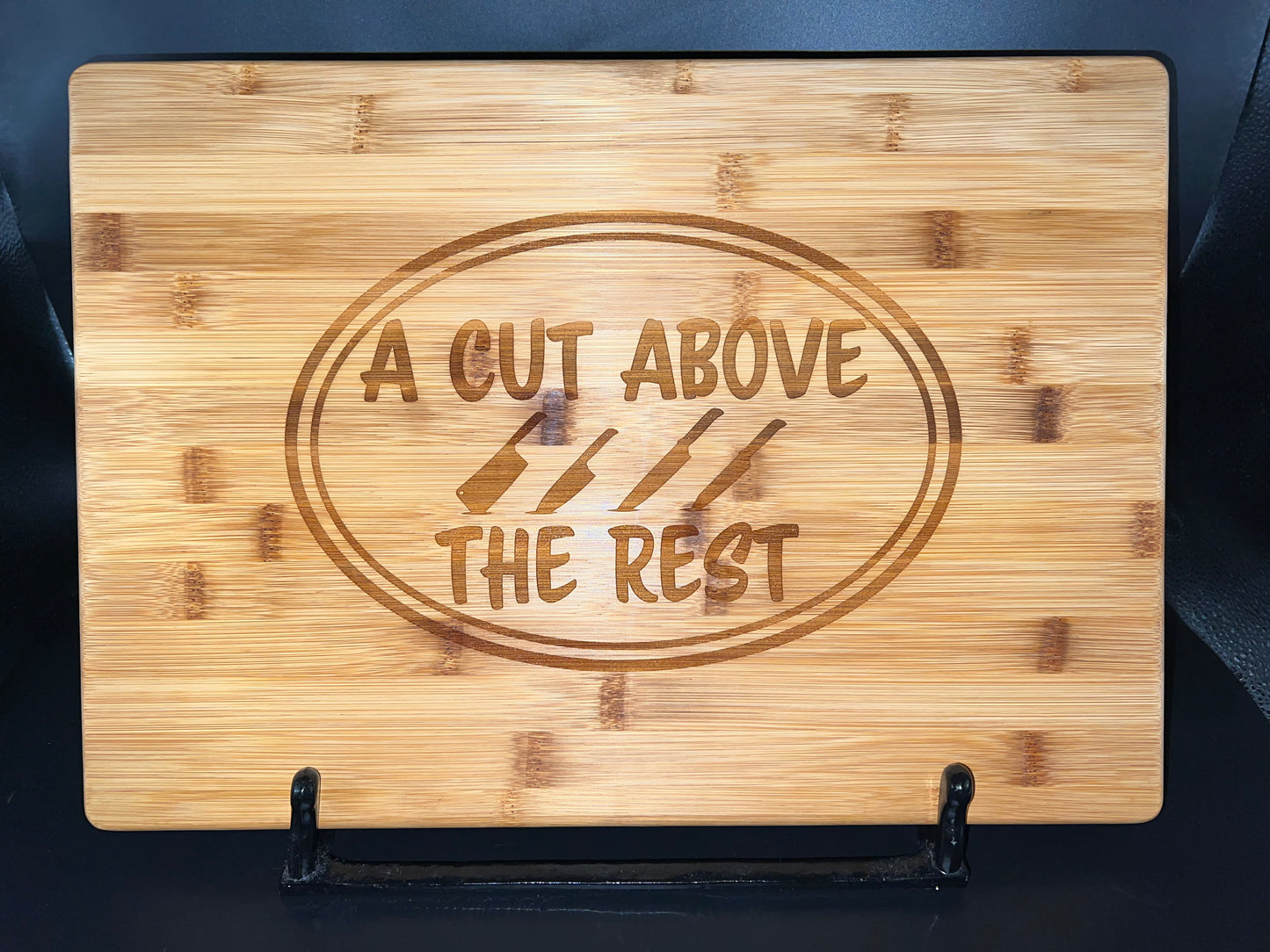 Personalized Engraved Bamboo Cutting Board